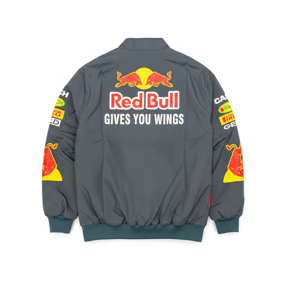 Red Bull Formula 1 Vintage Racing Jacket – Black