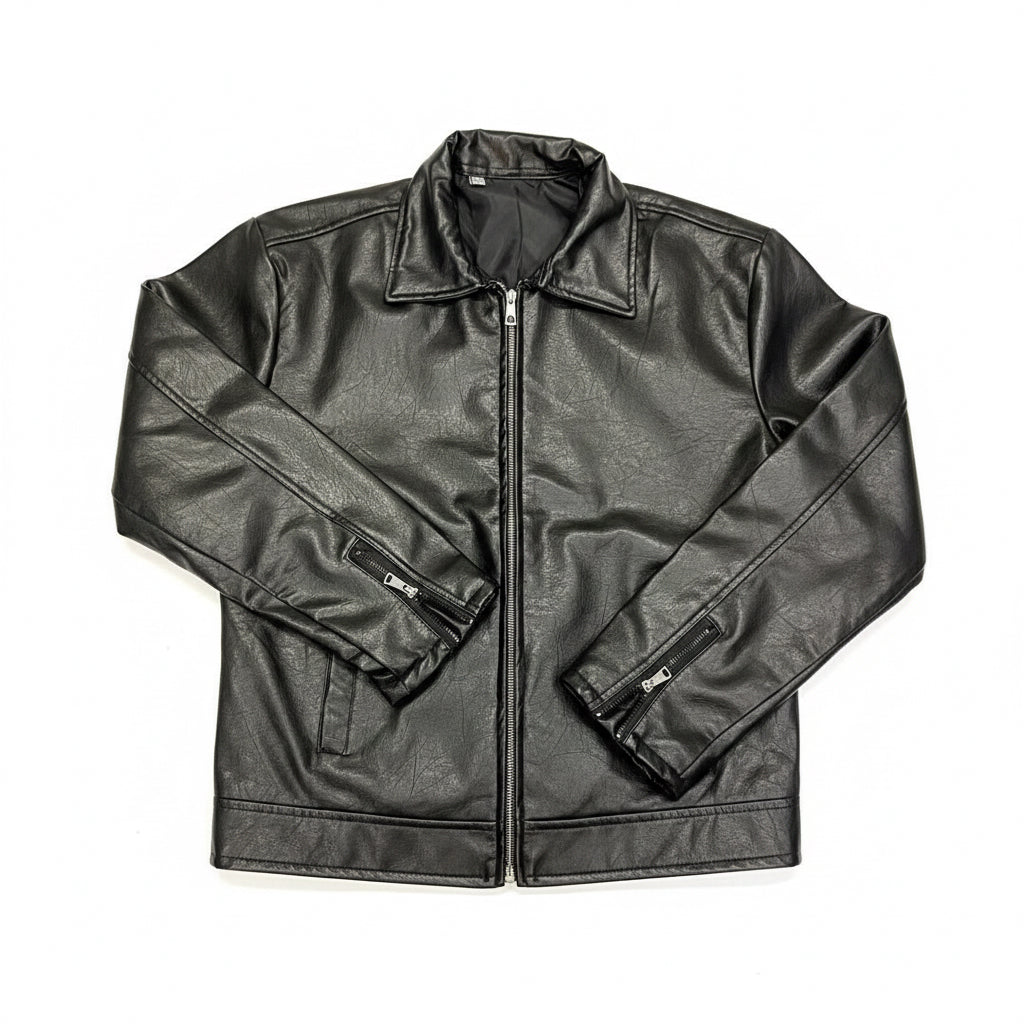 Leather Jacket - Black