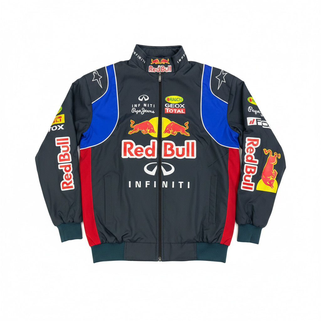 Red Bull Formula 1 Vintage Racing Jacket – Black