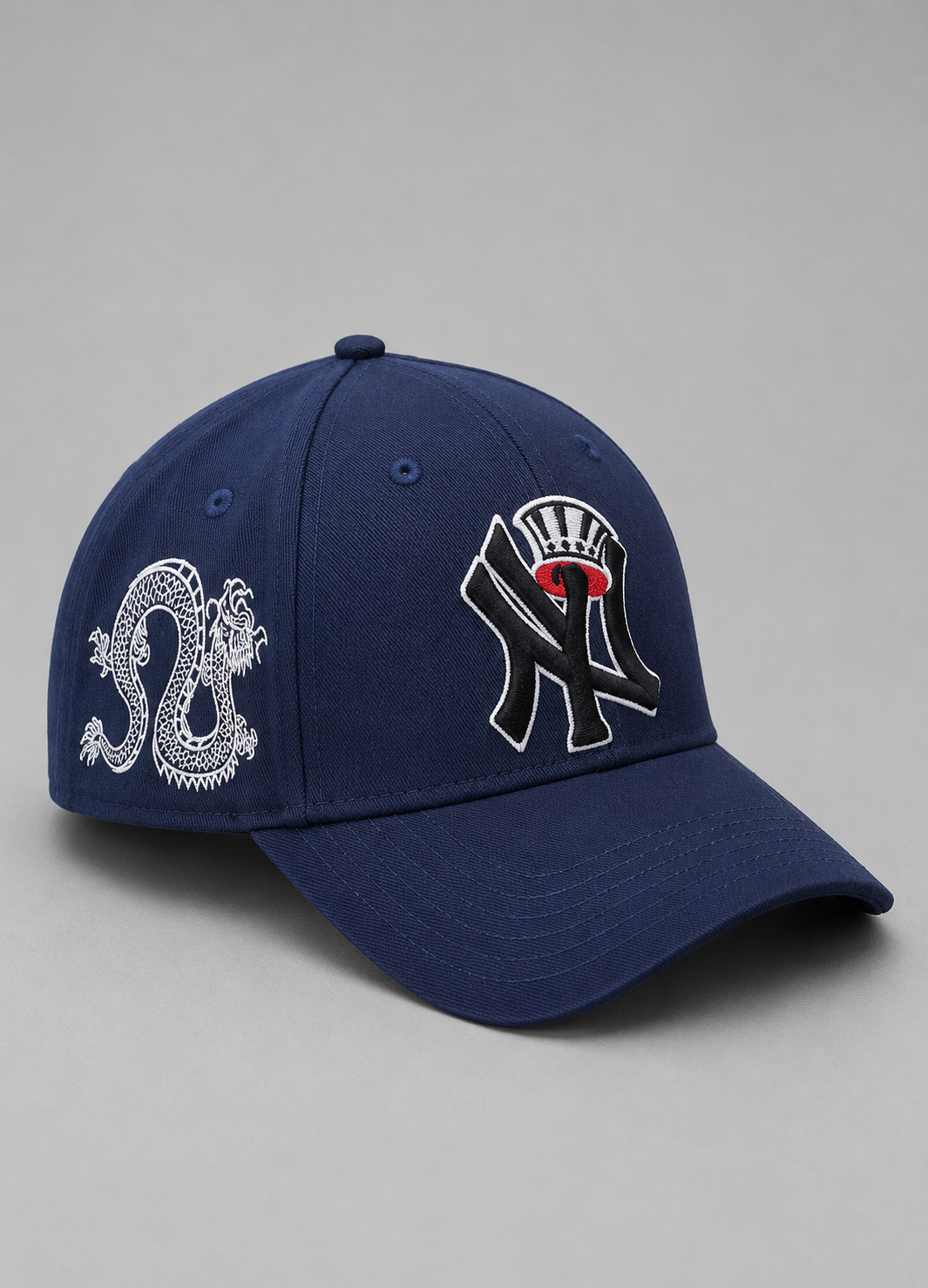 MLB New York Fitted Cap - Blue Dragon
