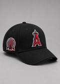 MLB Los Angeles Angels Fitted Cap - Black
