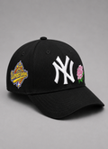 MLB New York Yellow Patch Fitted Cap - Black