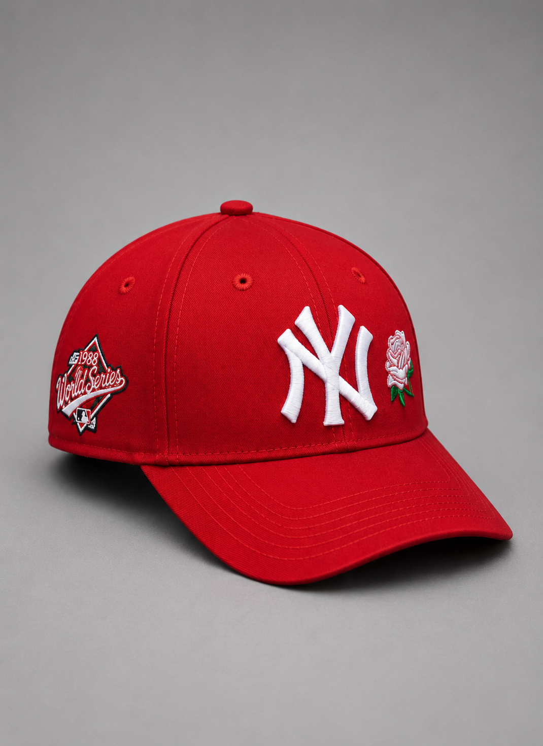 MLB New York Yankees Fitted Cap - Red