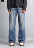 Straight fit jeans (Blue)