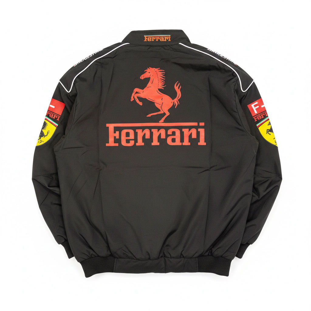 Ferrari Formula 1 Vintage Racing Jacket – Black