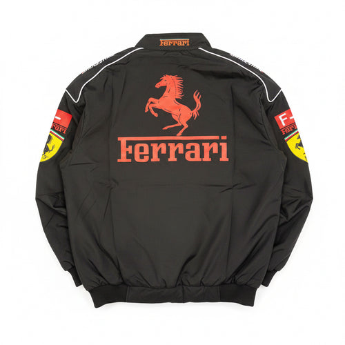 Ferrari Formula 1 Vintage Racing Jacket – Black